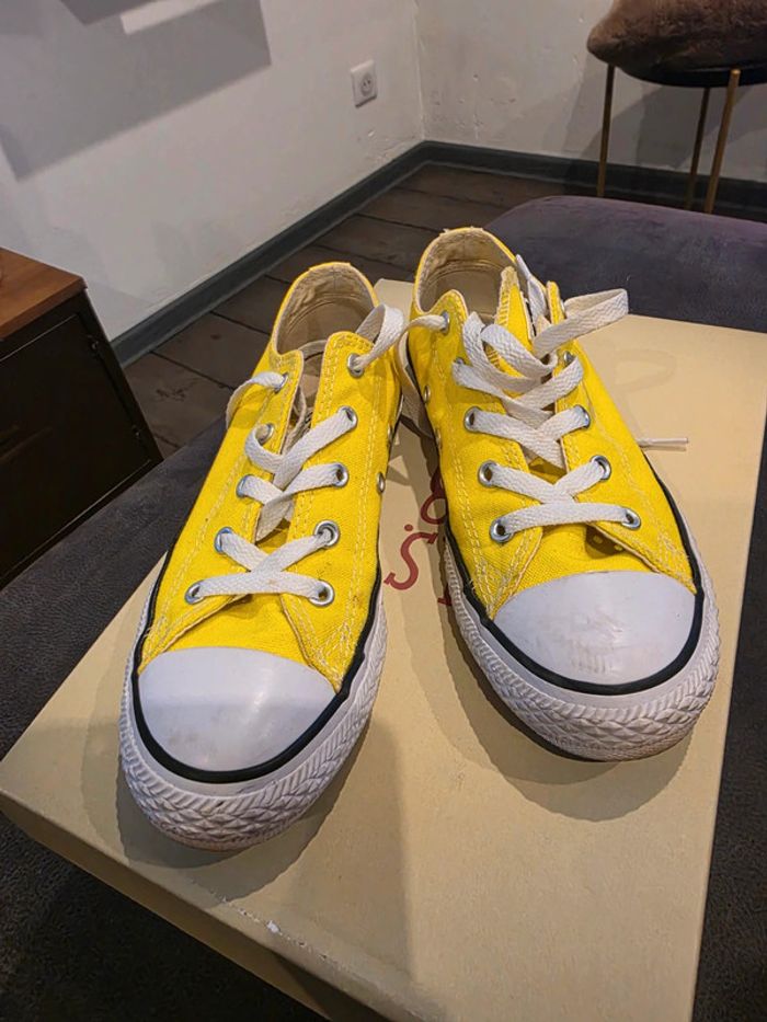 Converse femme jaune - photo numéro 2