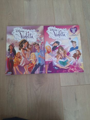 Lot de 2 bd violetta neuves tome 1 et 2