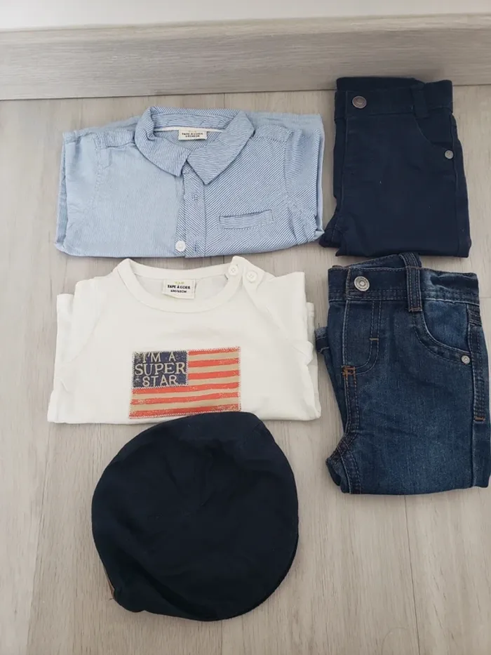 Lot garçon 6 mois