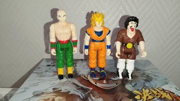 Lot Figurine AB Toys Tenshinhan Satan Goku SS3 Dragon Ball Bandai BS figure actiion