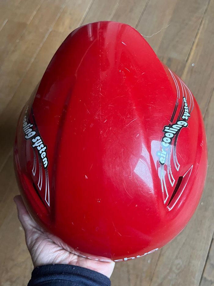 Casque de ski rouge Quechua 52-56 cm - photo numéro 3