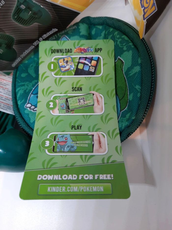Capsule kinder pokemon - photo numéro 3