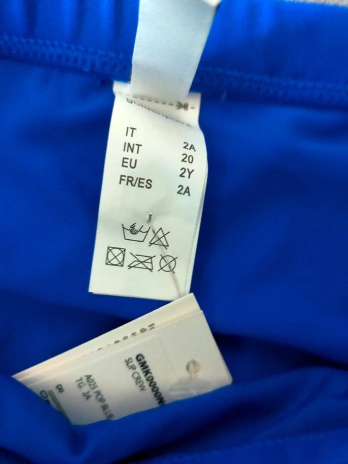 Maillot de bain garçon bleu – Goldenpoint – Taille 2 ans – Neuf avec étiquette - photo numéro 3