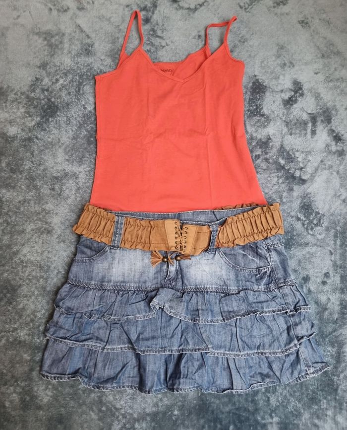 Lot de 11 tenues jupe top taille 38-40 - photo numéro 3