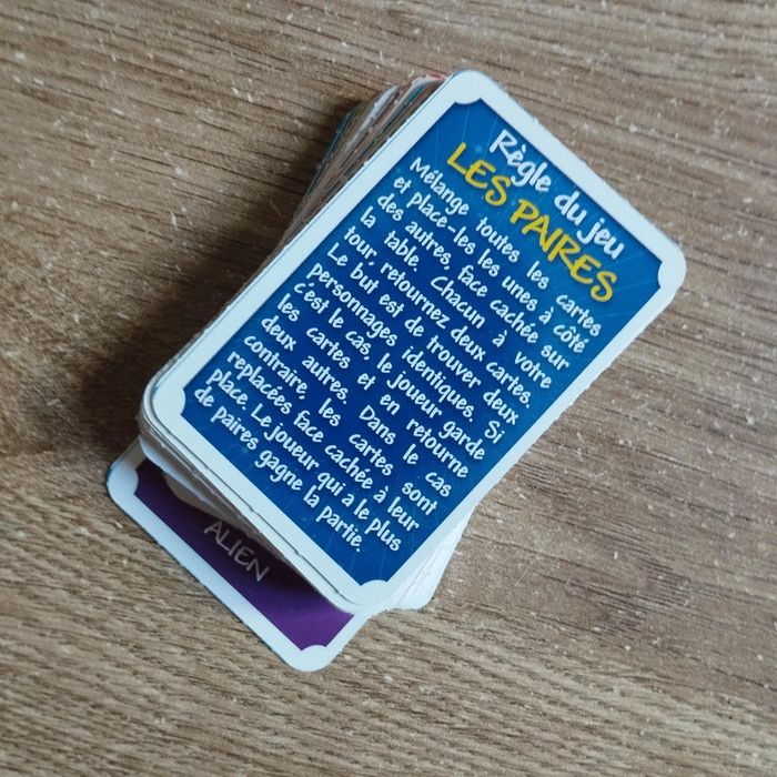 ⭐ Jeu de cartes paires Toy Story Magazine 2012 #emyfleury_cartes - photo numéro 2