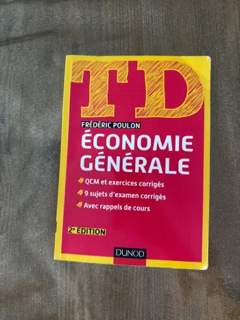 Livre économie, Générale