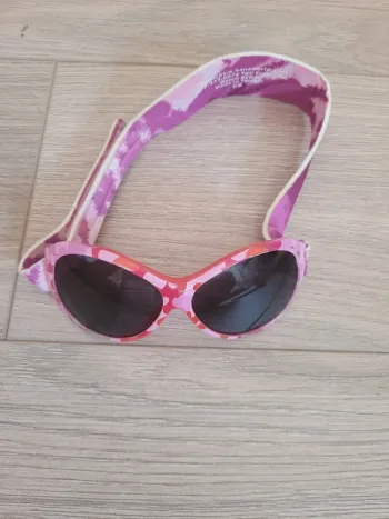 Lunettes enfant rose