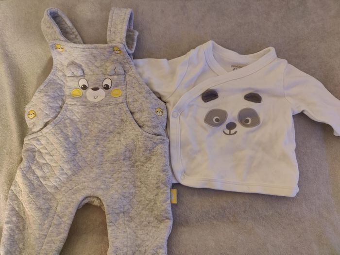 Lot de 69 vêtements 1 mois