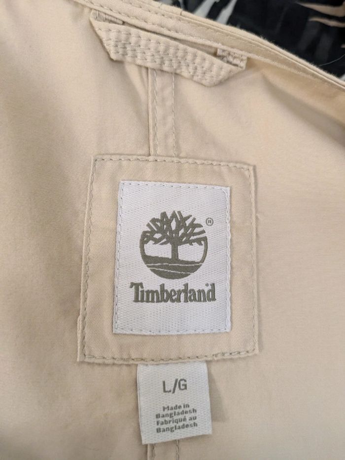 Veste saharienne beige Timberland L - photo numéro 9