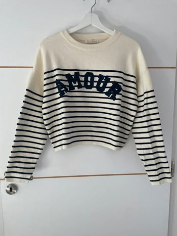 Pull marinière Amour S