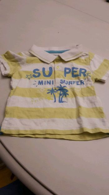 Polo manches courtes 6 mois