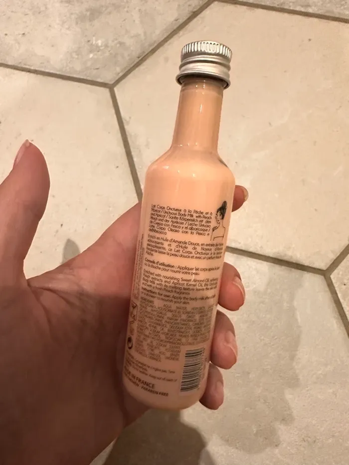 Lait corps pêche et abricot - photo numéro 2