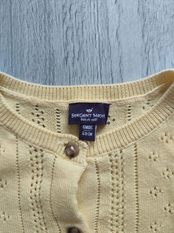 Gilet tricot Sergent Major - photo numéro 3
