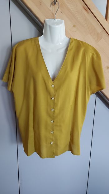 Blouse moutarde