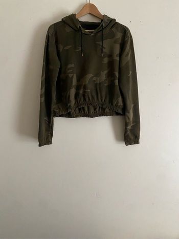 Sweat à capuche camouflage militaire