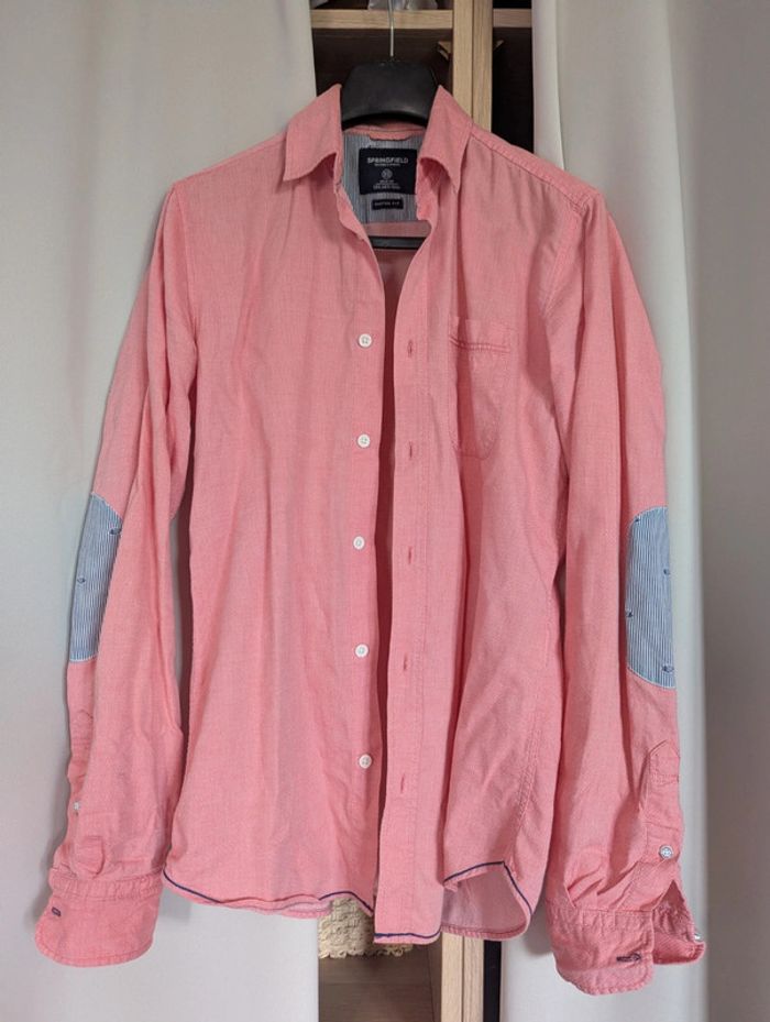 Chemise rose légère