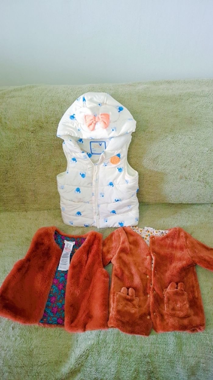 Lot vêtements chaud fille