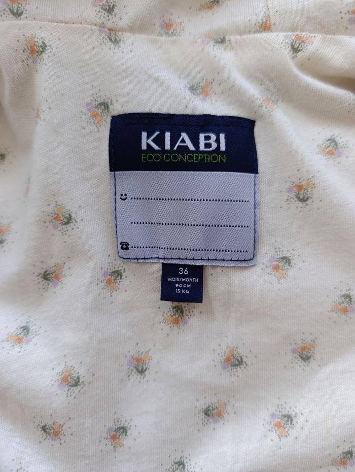 Veste coupe vent ciré capuche vieux rose 36 mois Kiabi - photo numéro 4