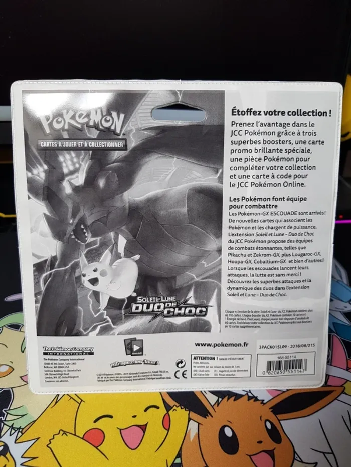 Tripack Pokémon Duo de Choc SL09 Ultra Necrozma - photo numéro 2