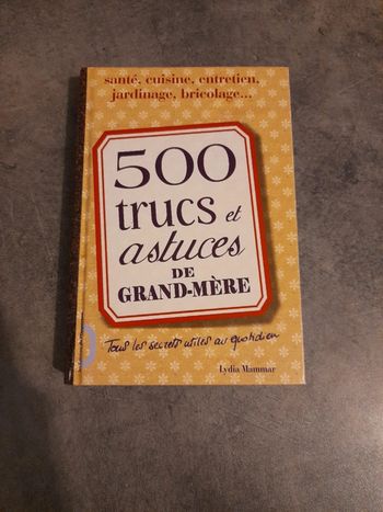 Livre astuces de grand mere