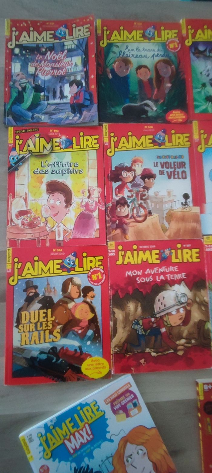 Lot de 15 livres j'aime lire 7/10 ans - photo numéro 2