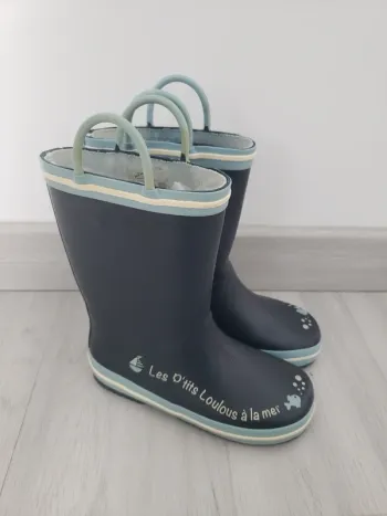 Bottes les p'tits Loulous à la mer taille 28