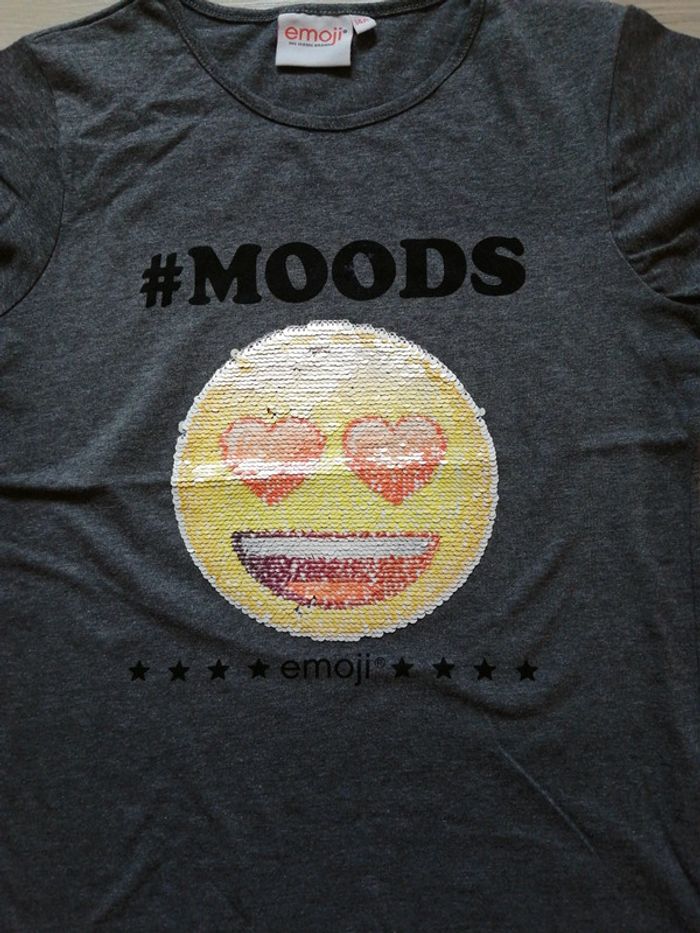 Tee-shirt manches courtes sequins - photo numéro 3