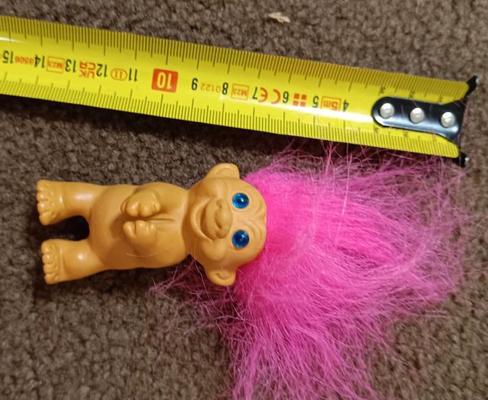 Troll cheveux rose - photo numéro 4