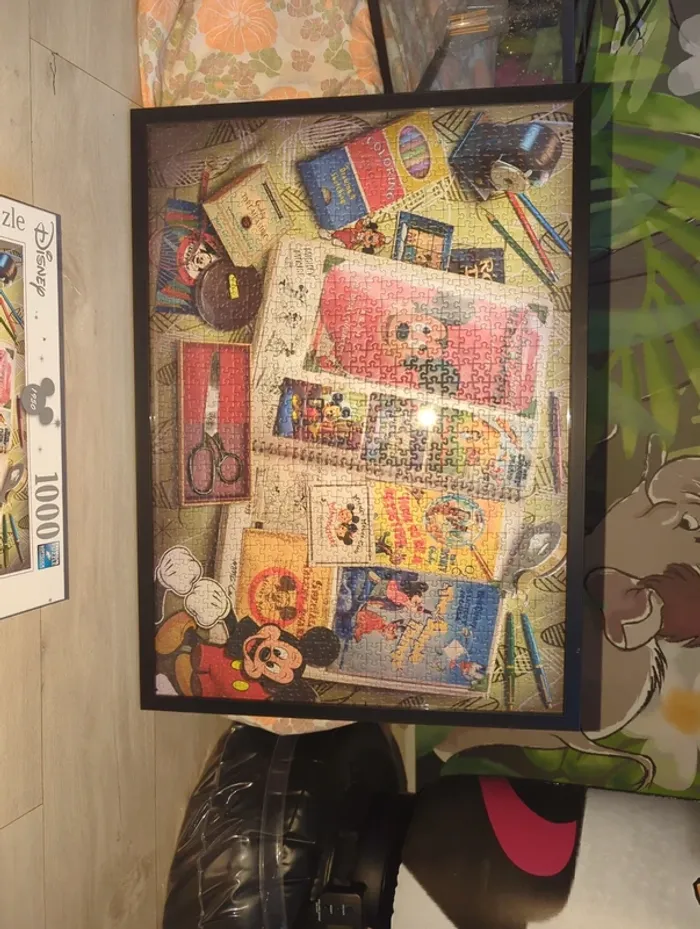 Puzzle 1000 pièces collector's édition Mickey anniversaire