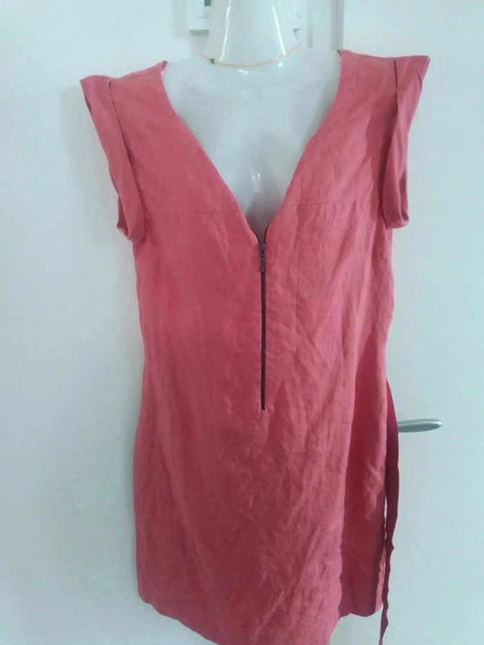 Jolie Robe été 36 en lin chattawak - photo numéro 4
