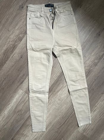 Jeans / slim beige stradivarius 