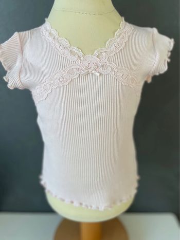 Tee shirt rose bébé