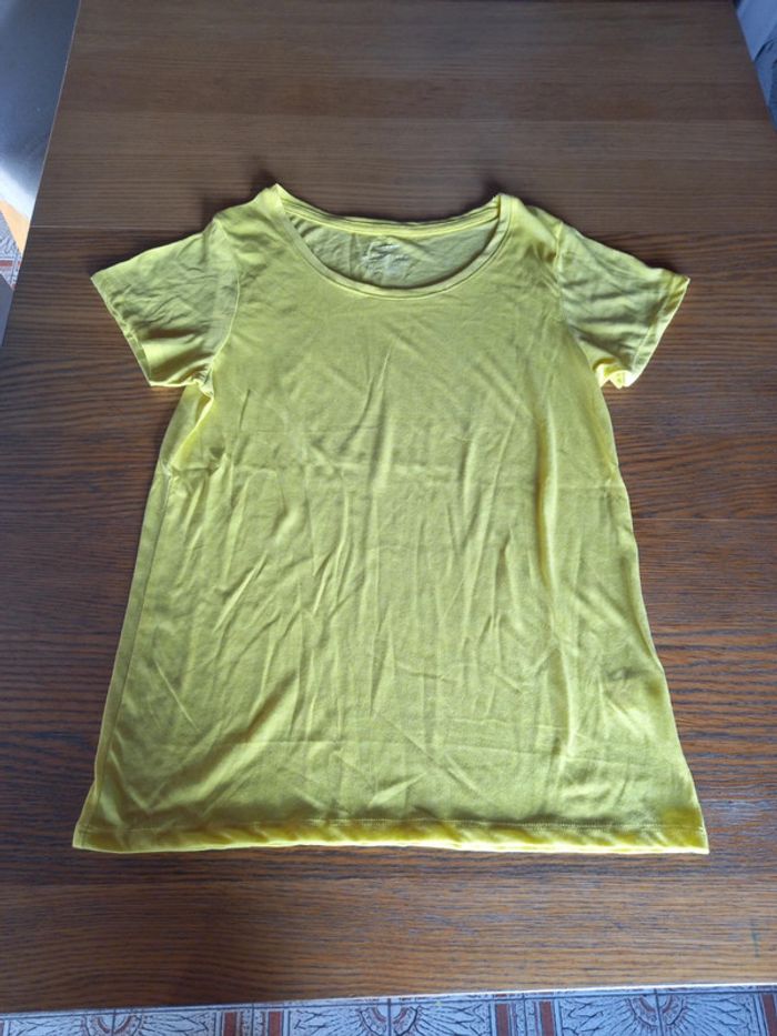 💝 -50% T-shirt femme jaune clair
