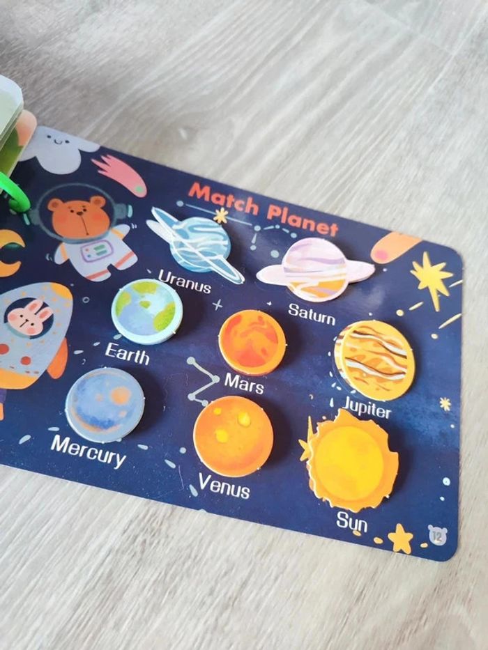 Busy book inspiré de la méthode Montessori neuf - photo numéro 15