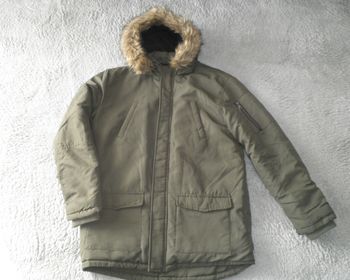 Parka kaki garçon 16 ans
