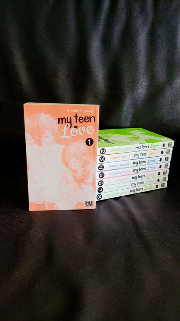 Lot 8 Manga Shojo My Teen Love BD fille