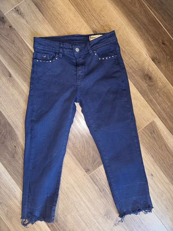 Pantacourt bleu slim Kaporal jeans