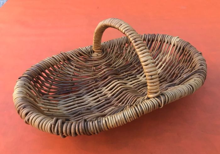 Ancien panier pour les séances de cueillettes de champignons - photo numéro 2