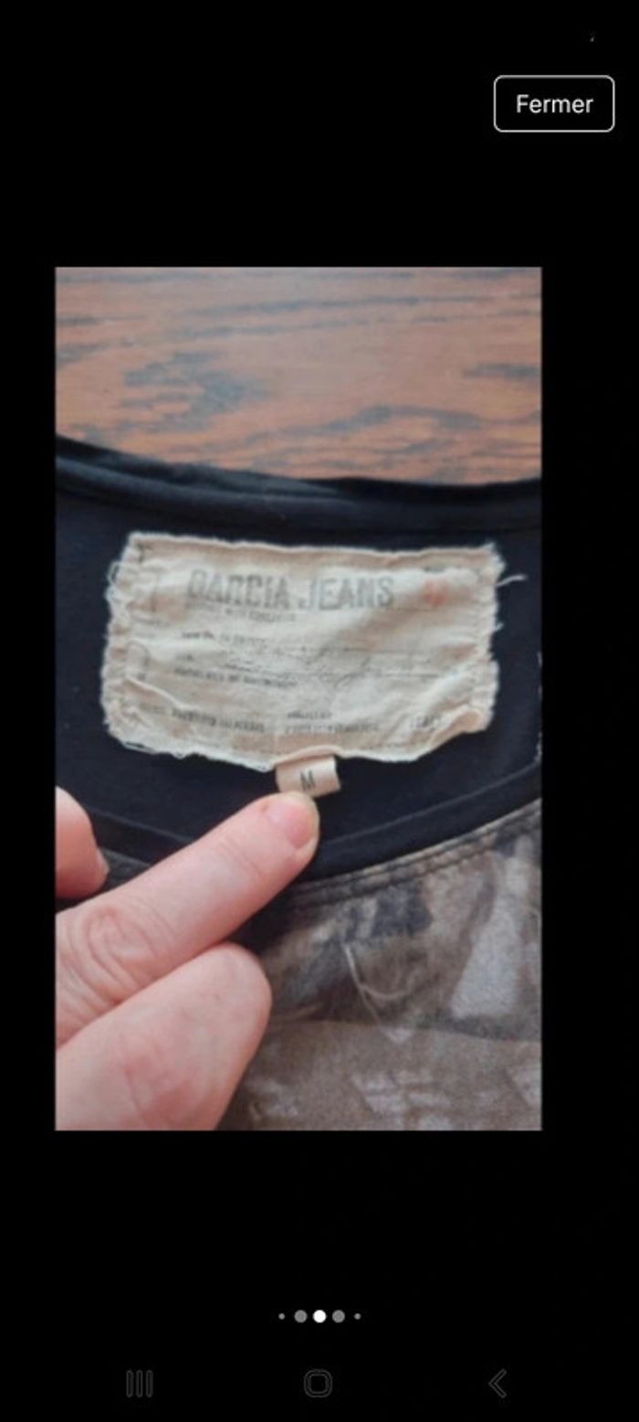 T-shirt Garcia jeans en trés bonne état taille M - photo numéro 4