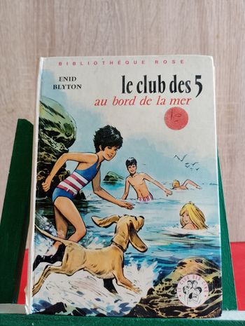 Le Club des cinq au bord de la mer, 1982, bibliothèque rose