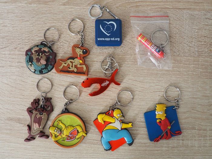 Lot de divers porte-clés