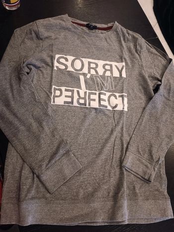 Tee shirt manches longues Kiabi 14 ans