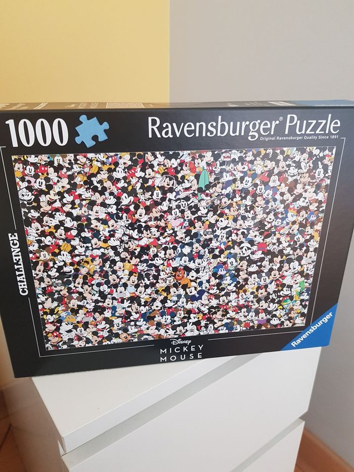 Puzzle Disney Ravensburger 1000 pièces Mickey challenge