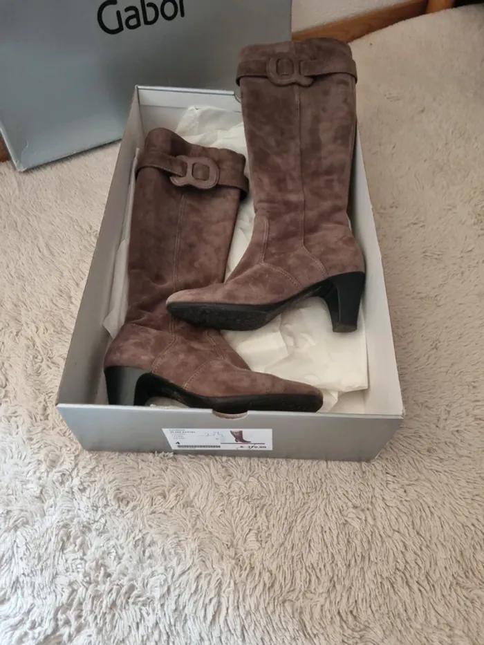 Bottes daim Gabor - photo numéro 4