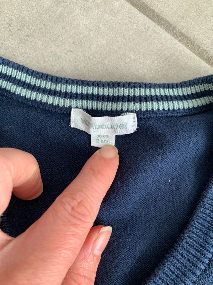 Gilet col V - photo numéro 3