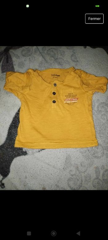 Tee shirt manches longues 6m kimbaloo