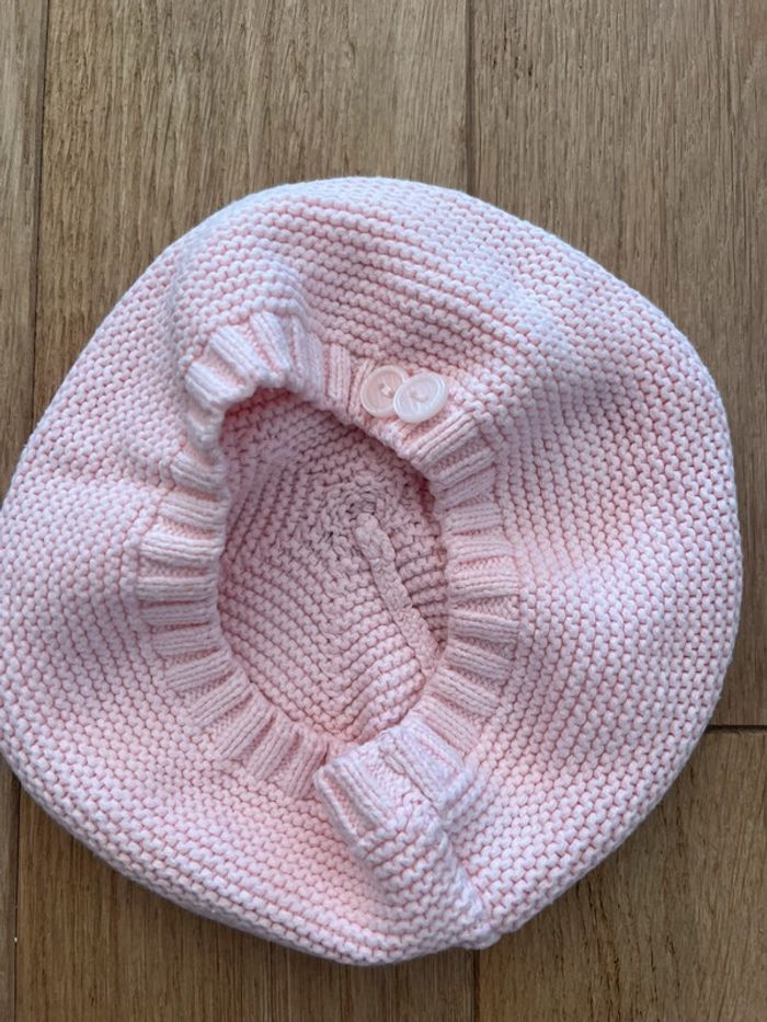Béret fille rose obaibi 18/23 mois très bon état - photo numéro 3