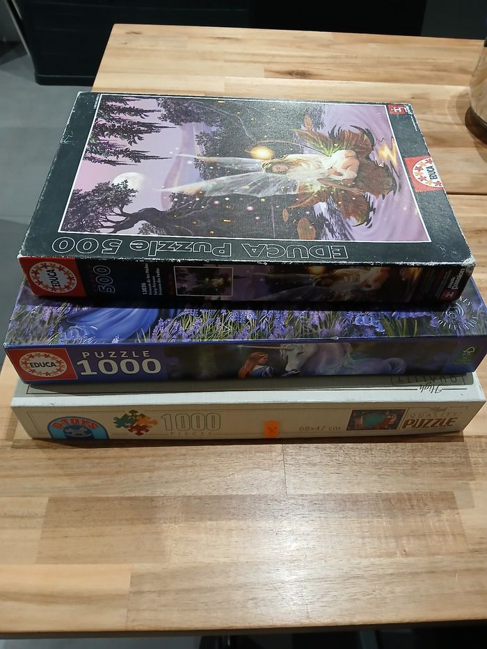 Lot 3 puzzles EDUCA