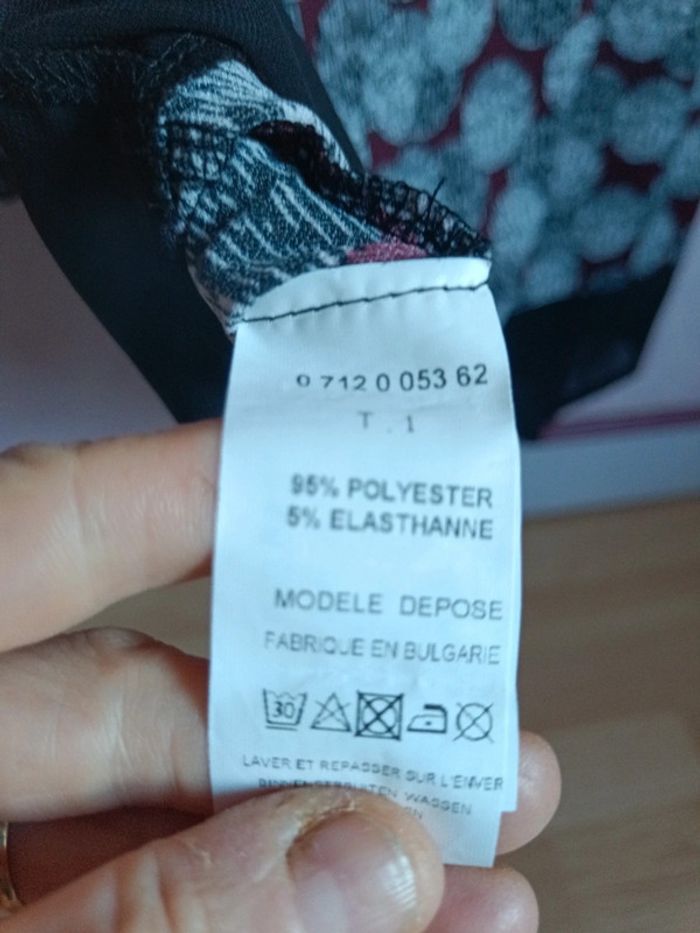 Blouse imprimée J. Riu T.1 (36) - photo numéro 7