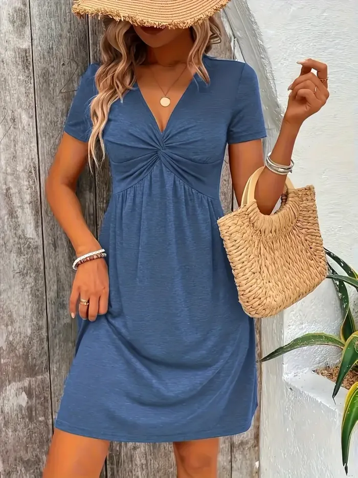 Robe bleue